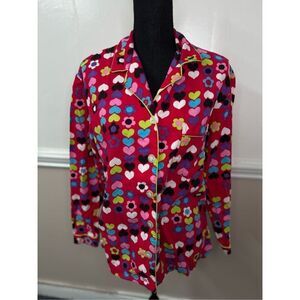 Victoria’s Secret Button Up Sleep Shirt Size Small